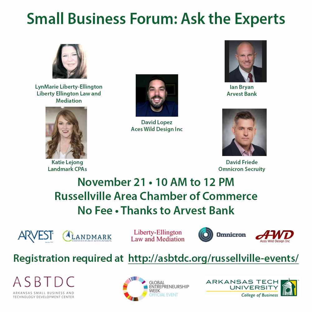 Small Business Forum: Ask the Experts