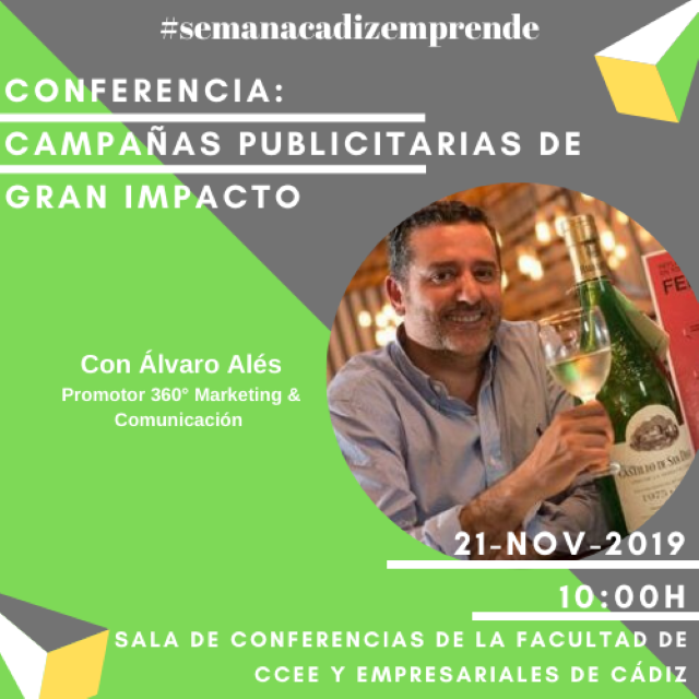 Conferencia «Campañas publicitarias de gran impacto a bajo coste»