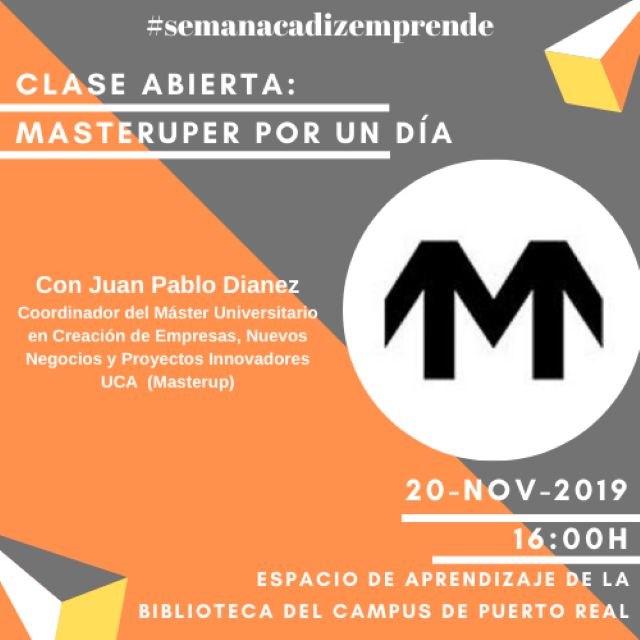 Clase abierta «Masteruper por un día»