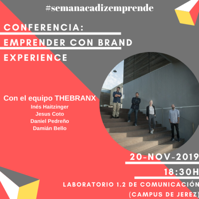 Conferencia «Emprender con Brand Experience»