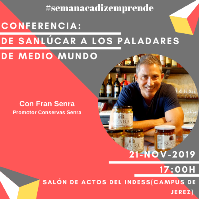 Conferencia «De Sanlúcar a los paladares de medio mundo»
