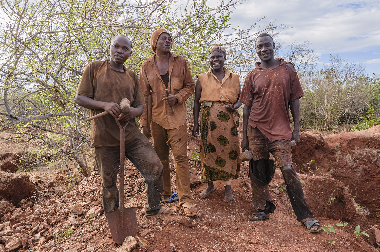 Entrepreneurs in Tanzania, part of Pact's Moyo Gems program