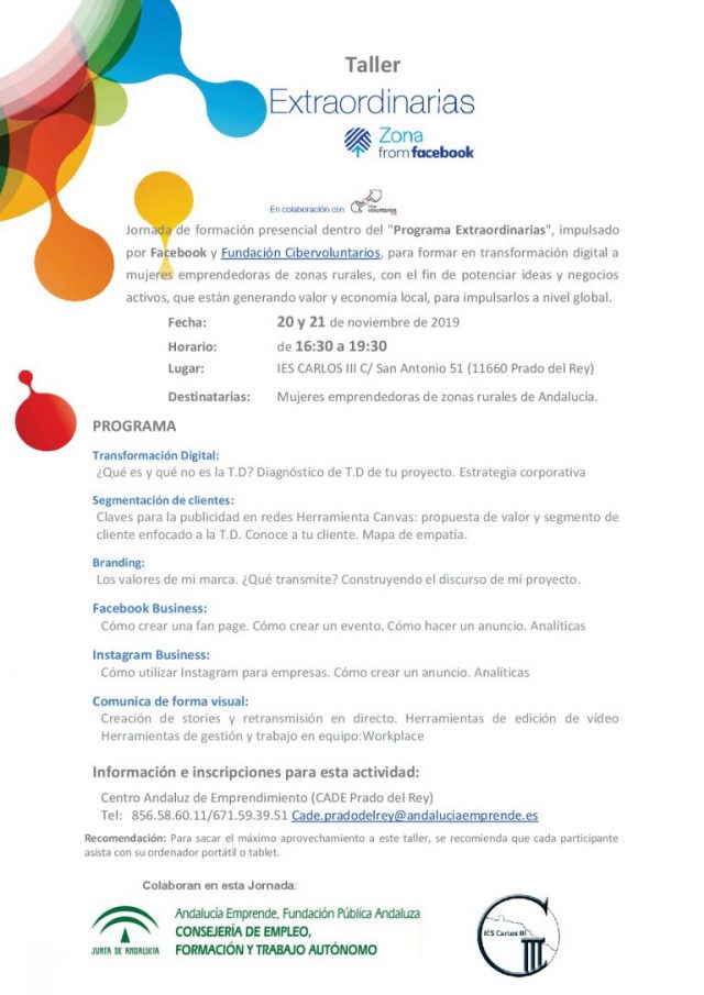 Taller Extraordinarias Prado del Rey
