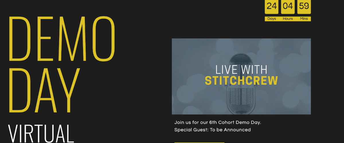 Live with Stitchcrew - Virtual Demo Day