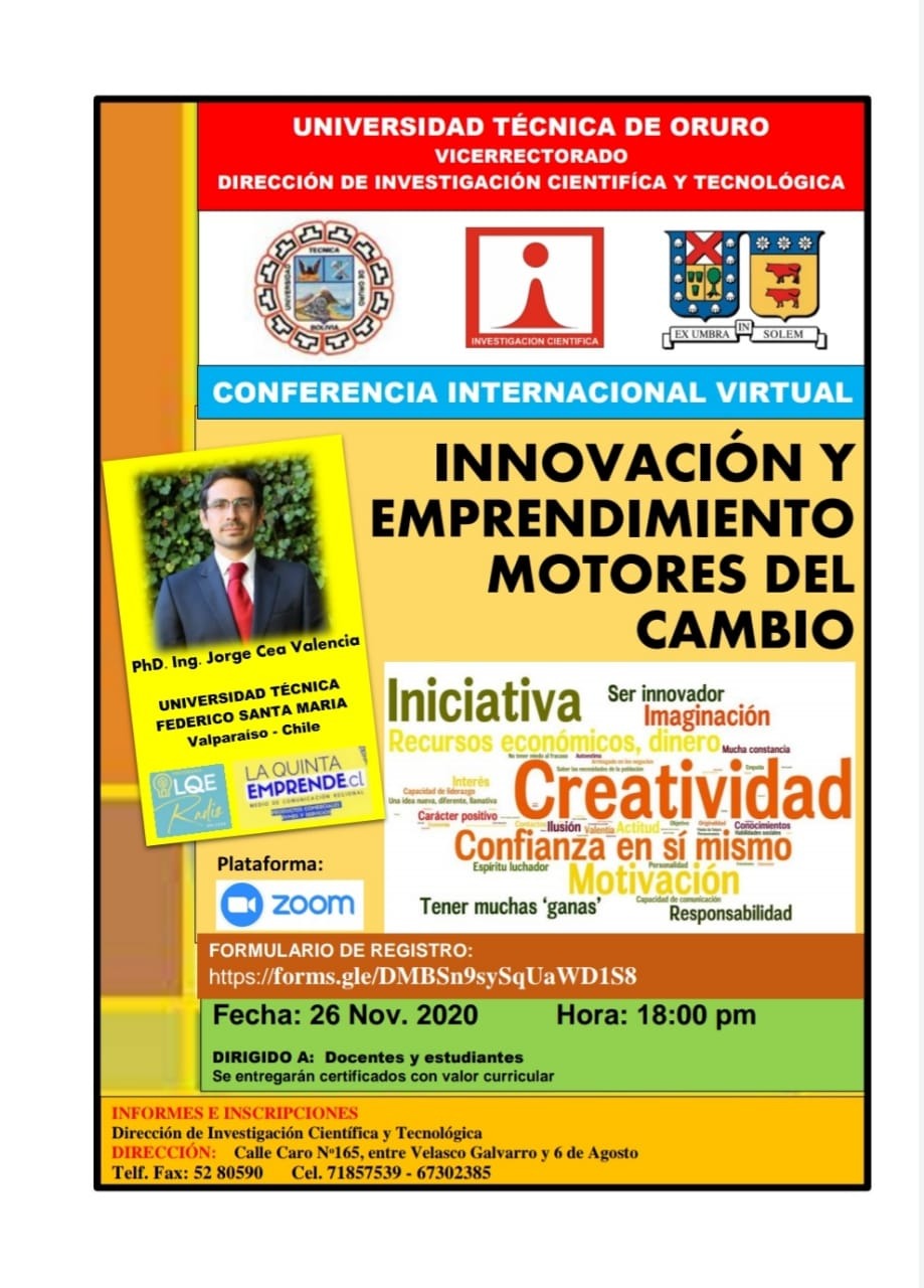 Conferencia Innovacion y emprendimiento