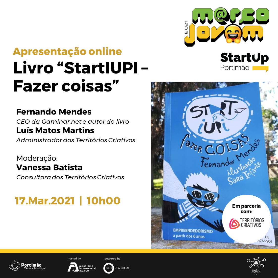 Book Presentation: "StartIUPI – Fazer Coisas”
