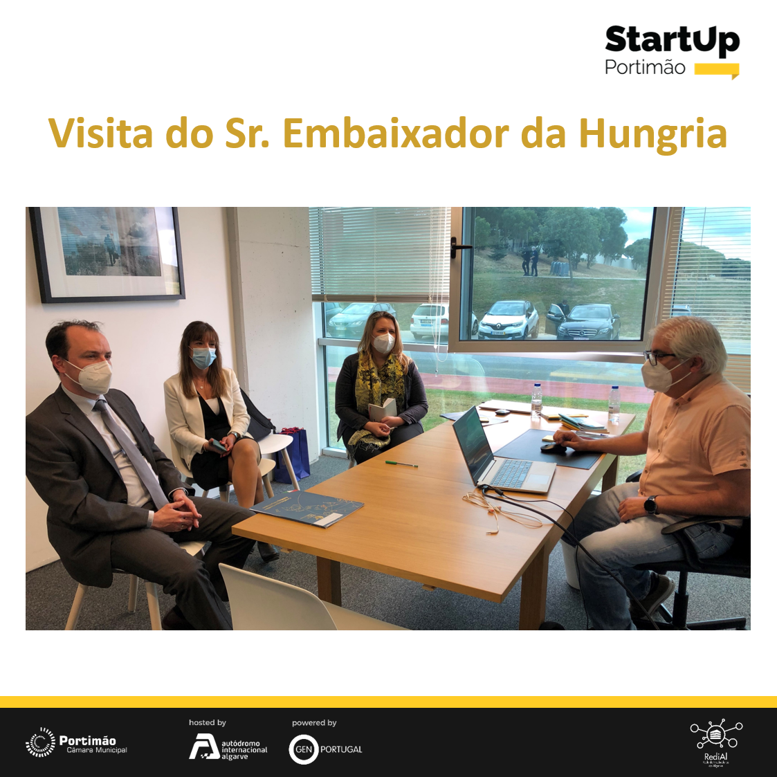 Visit from the Ambassador of Hungary