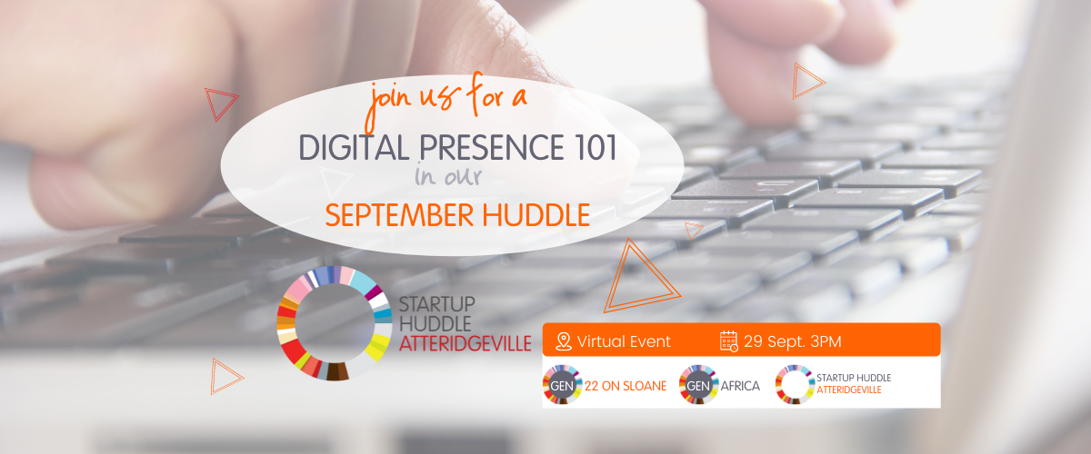 startup huddle atteridgeville digital presence 101 event