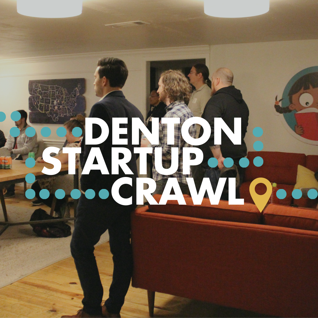 Graphic for Denton Startup Crawl