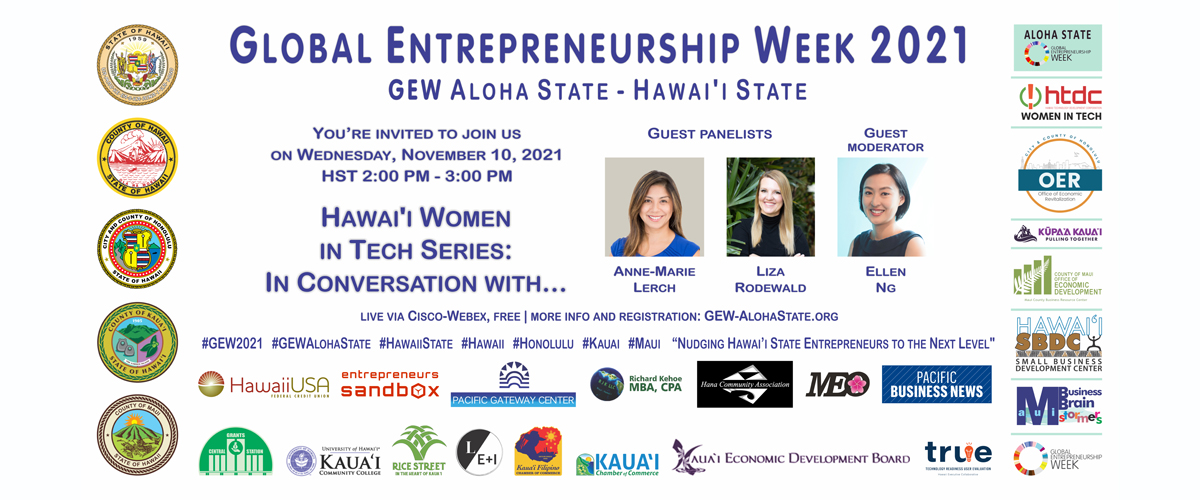 e-Flyer | GEW Aloha State - session 2| State of Hawai'i, State of Hawai'i, USA