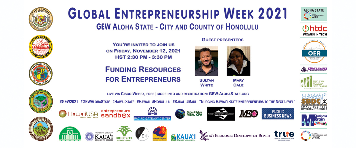 e-Flyer | GEW Aloha State - session 2| City and County of Honolulu , State of Hawai'i, USA