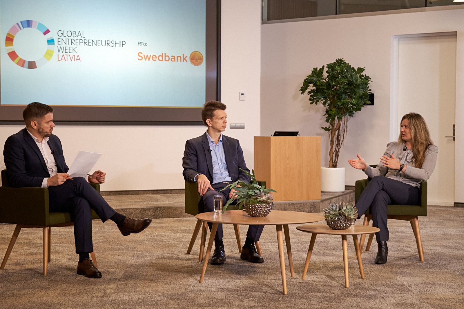 GEW event hosted by Swedbank Latvia