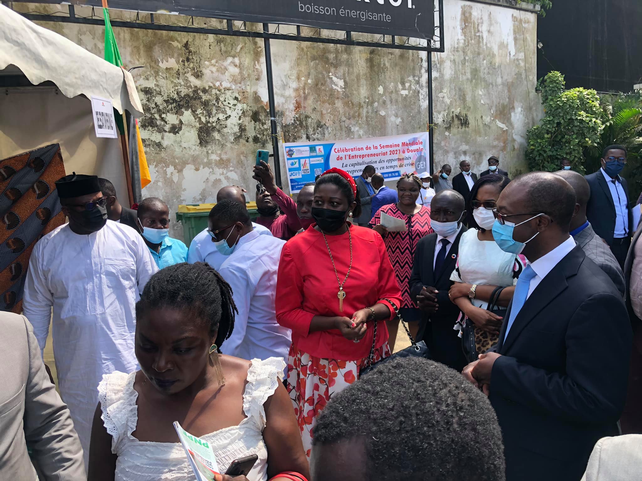 #GEW2021 Cameroon. Photo credit: Le Centre de Développement de la PME (CPDME) est l’unité spécialisée du GICAM qui est en charge de l’accompagnement des PME et du soutien à l'Entrepreneuriat