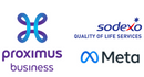 Dag van de ondernemer 2022 wordt gesteund door Proximus, Sodexo en Meta