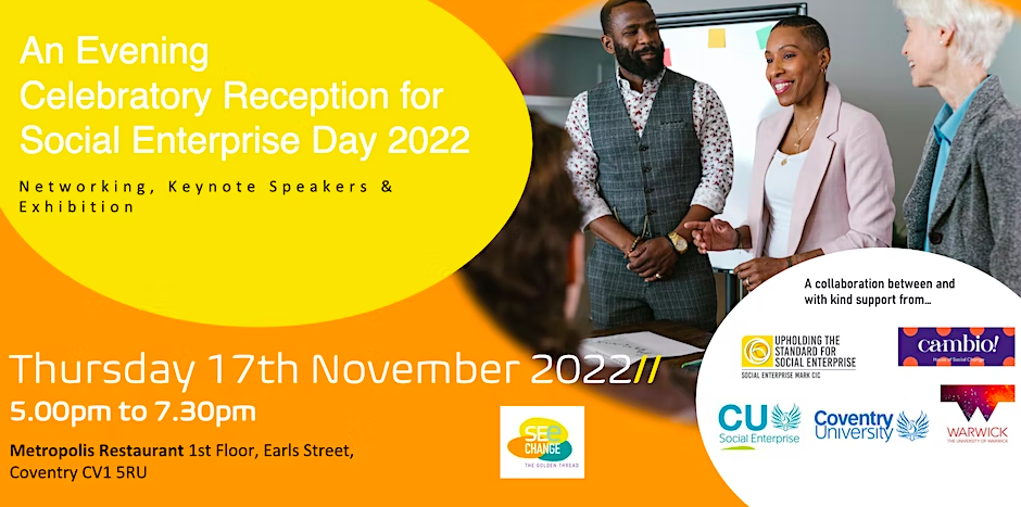 An Evening Celebratory Reception for Social Enterprise Day 2022