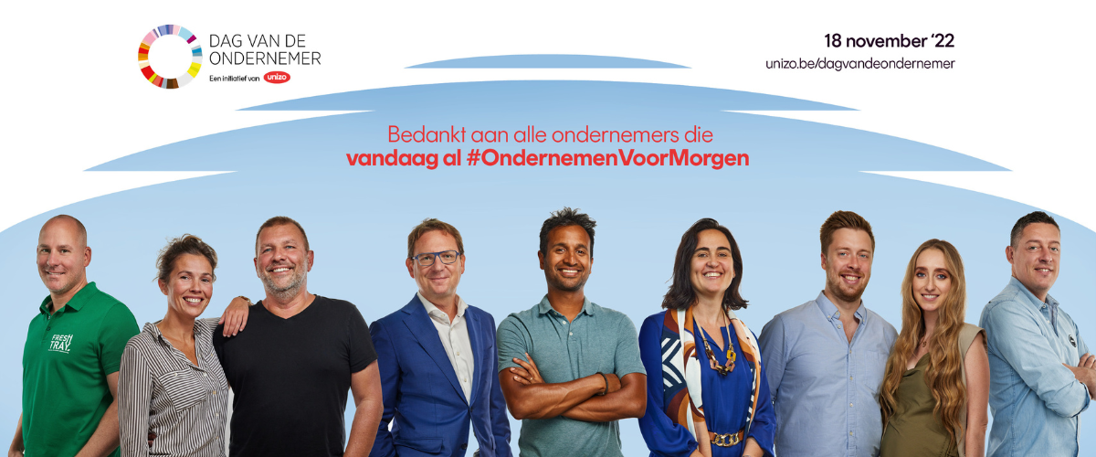 Dag van de Ondernemer 2022 België op 18 november