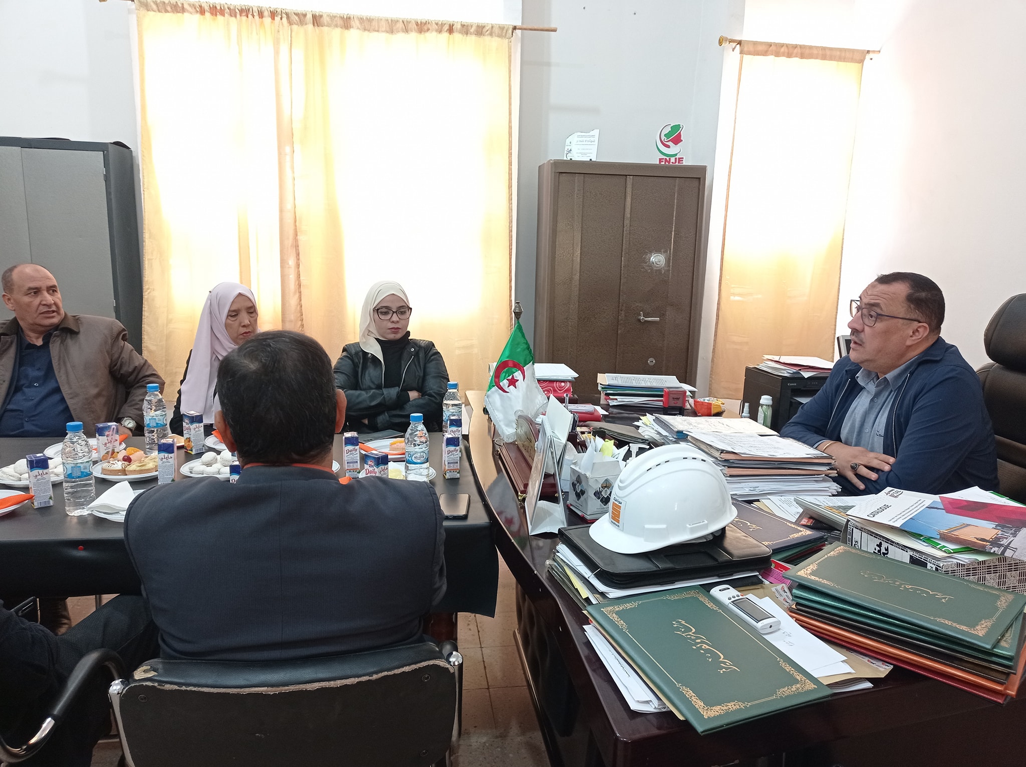 برز السيد مدير الصناعة ،دور المقاولاتية في المساهمة في خلق نسيج المؤسسات الصغيرة والمتوسطة والتي تعتبر المحرك التنموي للاقتصاد الوطني