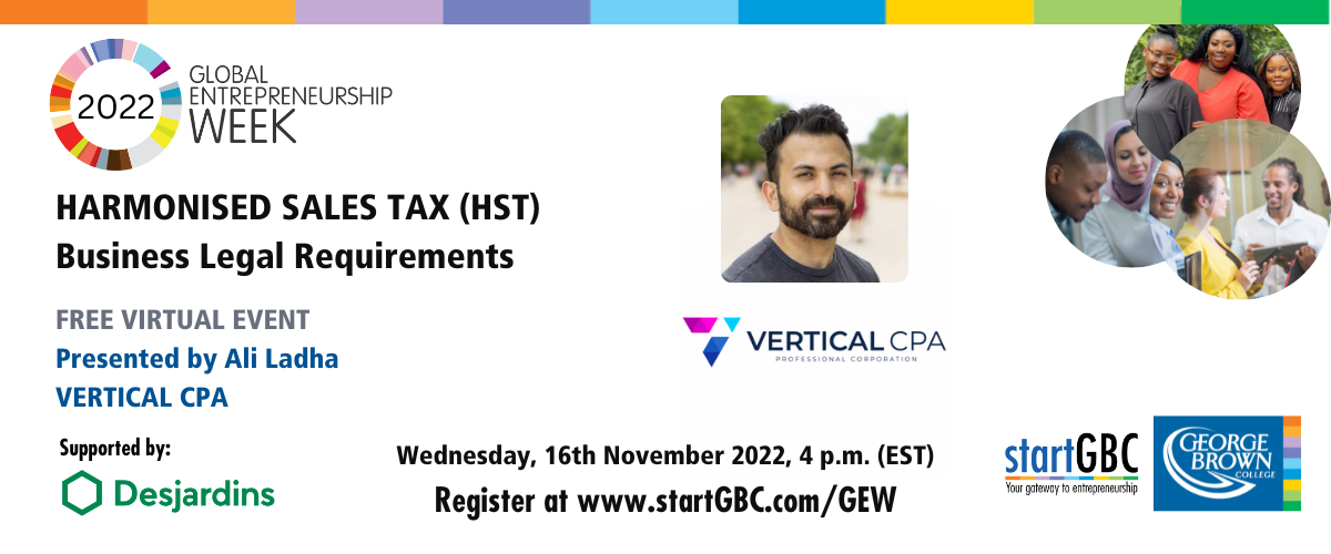 HST - Legal Requirements by Ali Ladha Vertical CPA