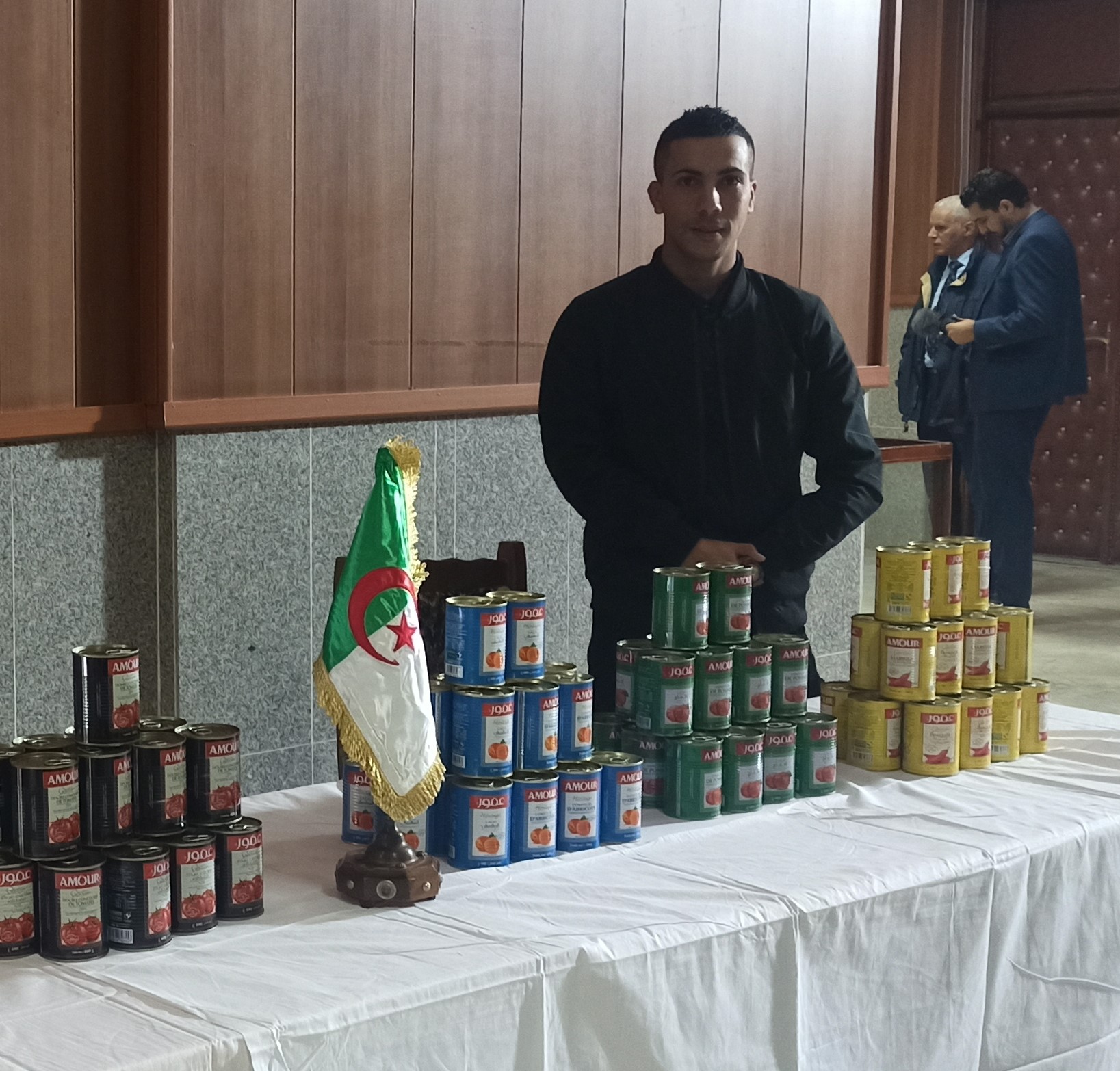 la participation de  l'entreprise SARL AMOUR MOUZAIA