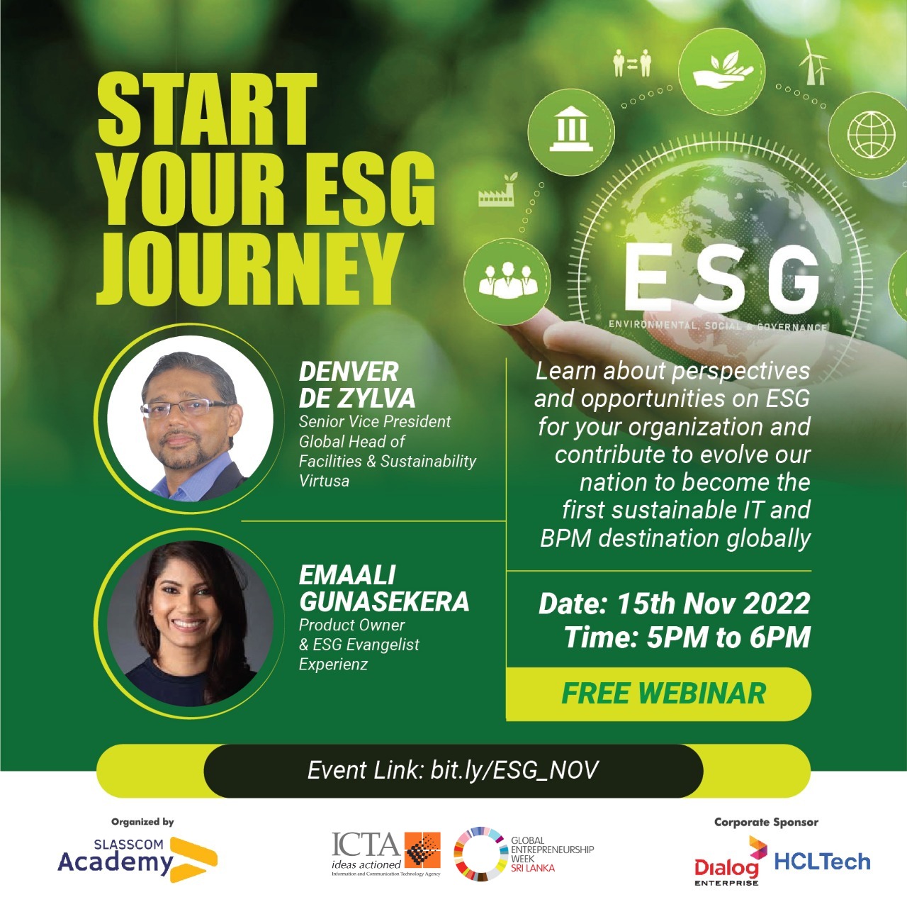 Start your ESG journey for entrepreneurs and SMEs