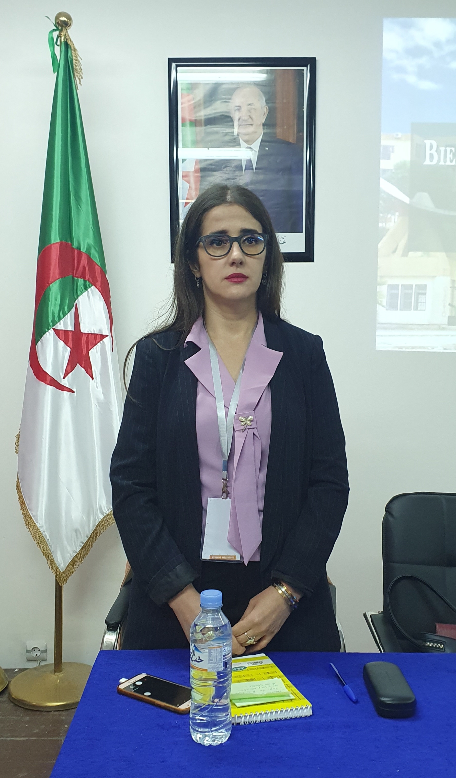 Mrs. wahiba Tekfi, Entrepreneurship Enabling & Training Campaign by Aventure - November 19th, 2022 at Tizi-Ouzou University - P03