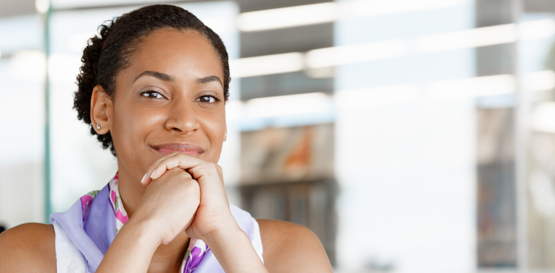 Entrepreneur Woman dreaming about her future business 