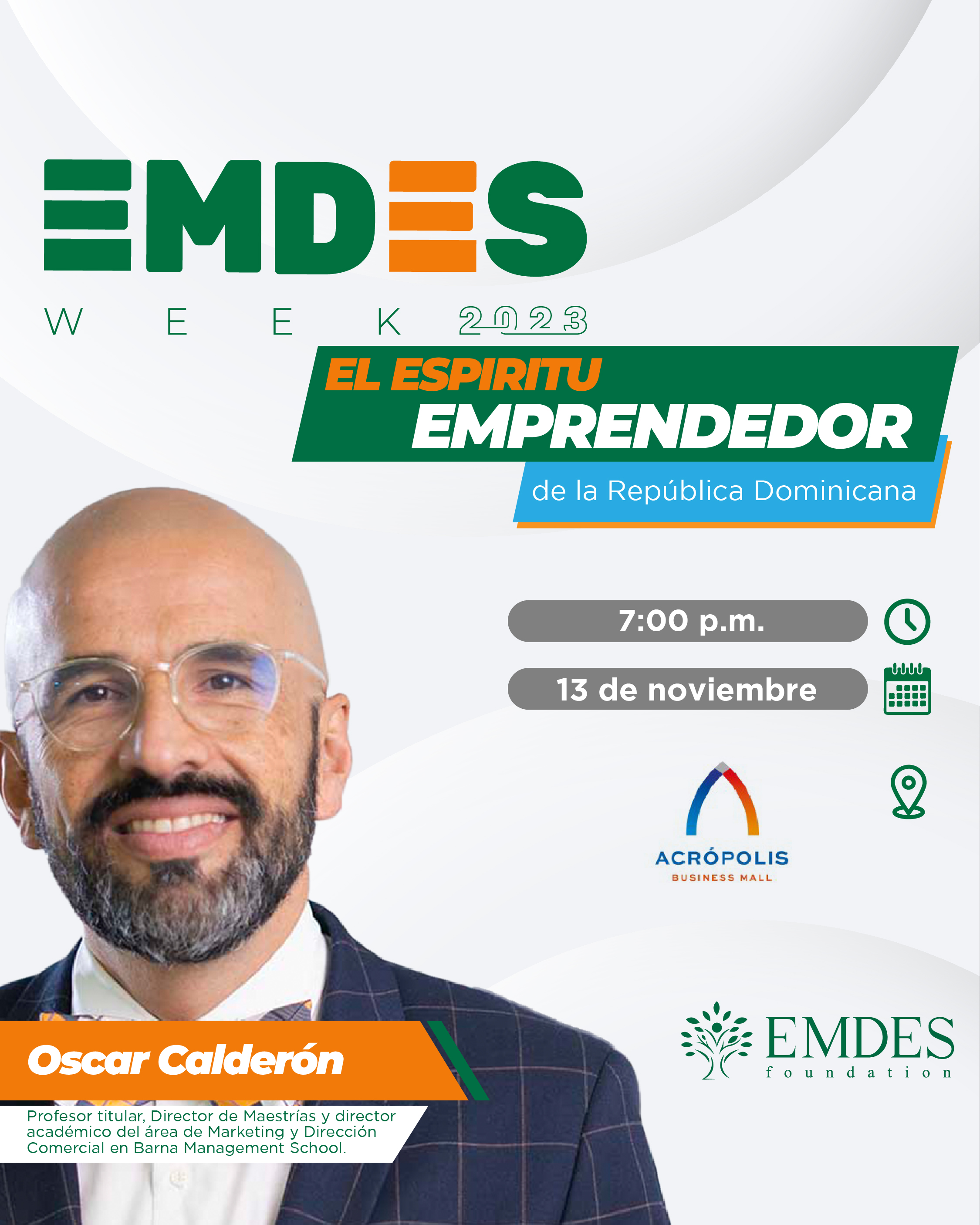 APERTURA EMDES WEEK 