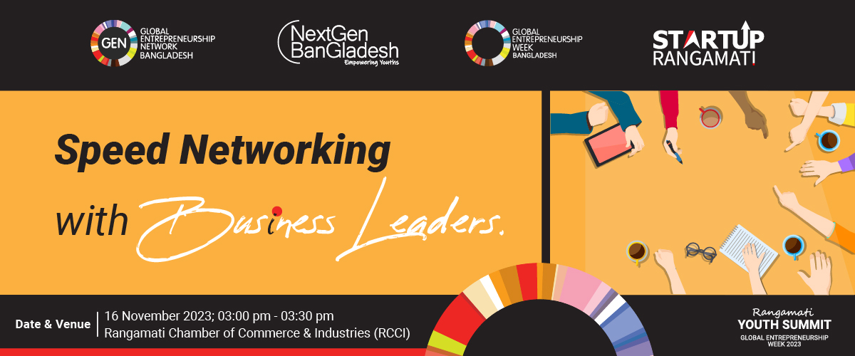 Speed Networking with Business Leaders.