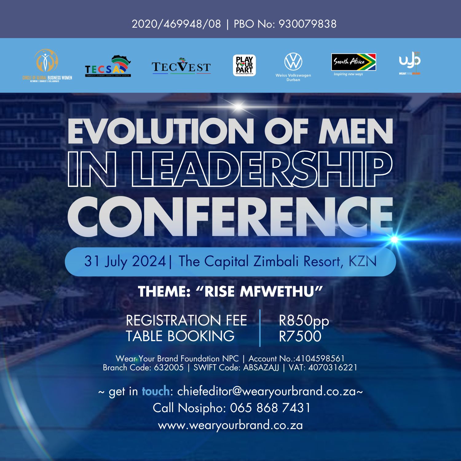 Evolution of Men in Leadership Conference 