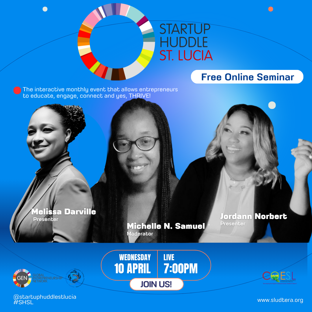Startup Huddle St. Lucia: Shiver Caribbean & EcoFood Training & Certification Agency
