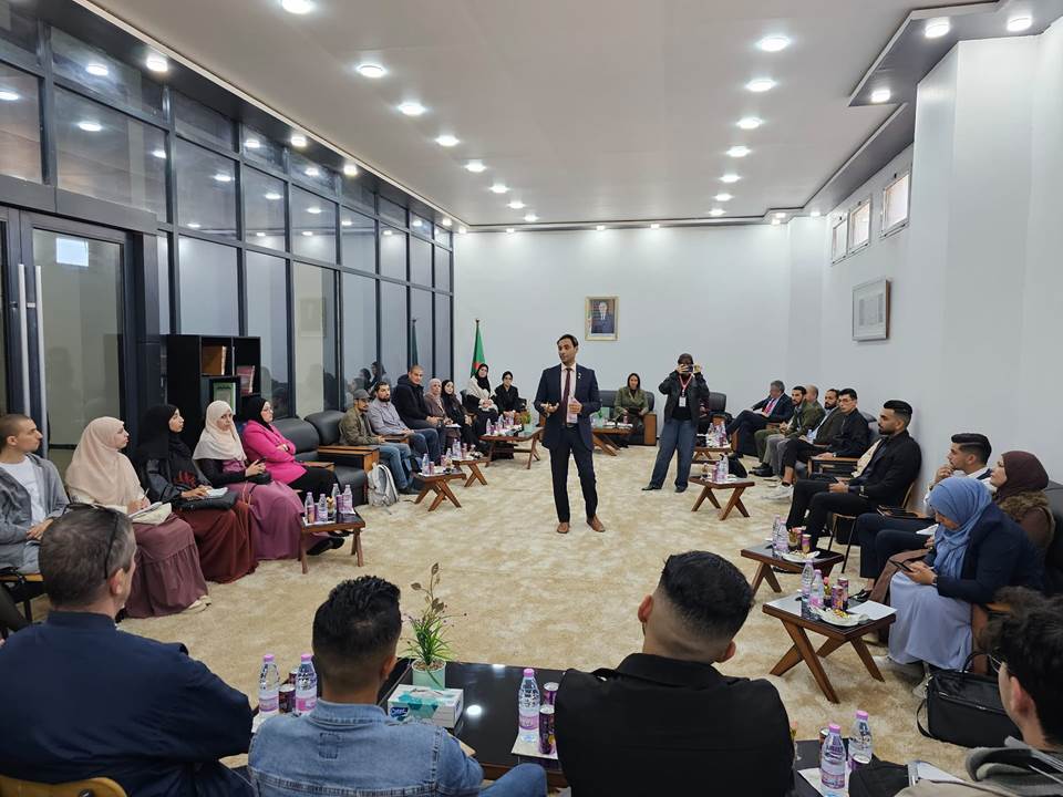 Global Entrepreneurship Week  Algeria   Organised by Abu Al-Quassim Saadallah  University Algiers 2  -  November 21, 2024   (Third day)