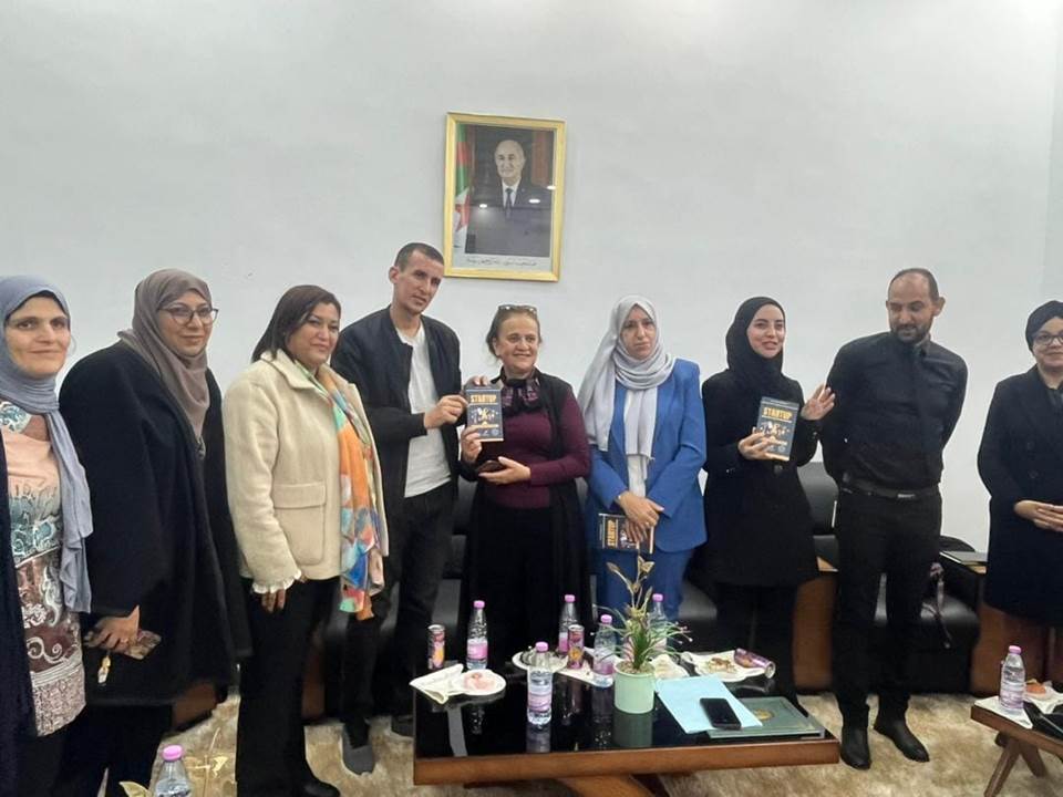 Global Entrepreneurship Week  Algeria   Organised by Abu Al-Quassim Saadallah  University Algiers 2  -  November 21, 2024   (Third day)