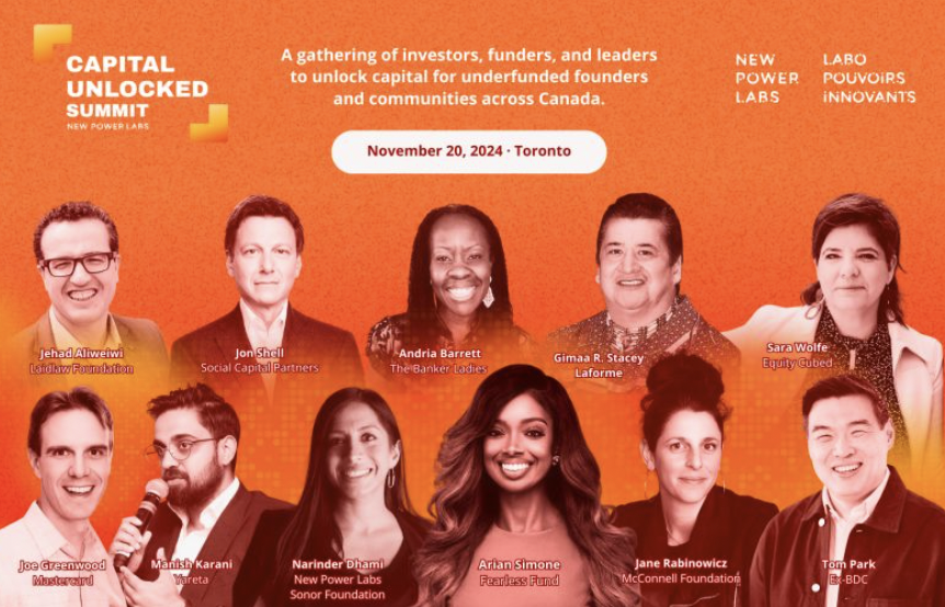 A two-day event of 150+ investors, funders, and leaders coming together to unlock capital for underfunded founders and communities.