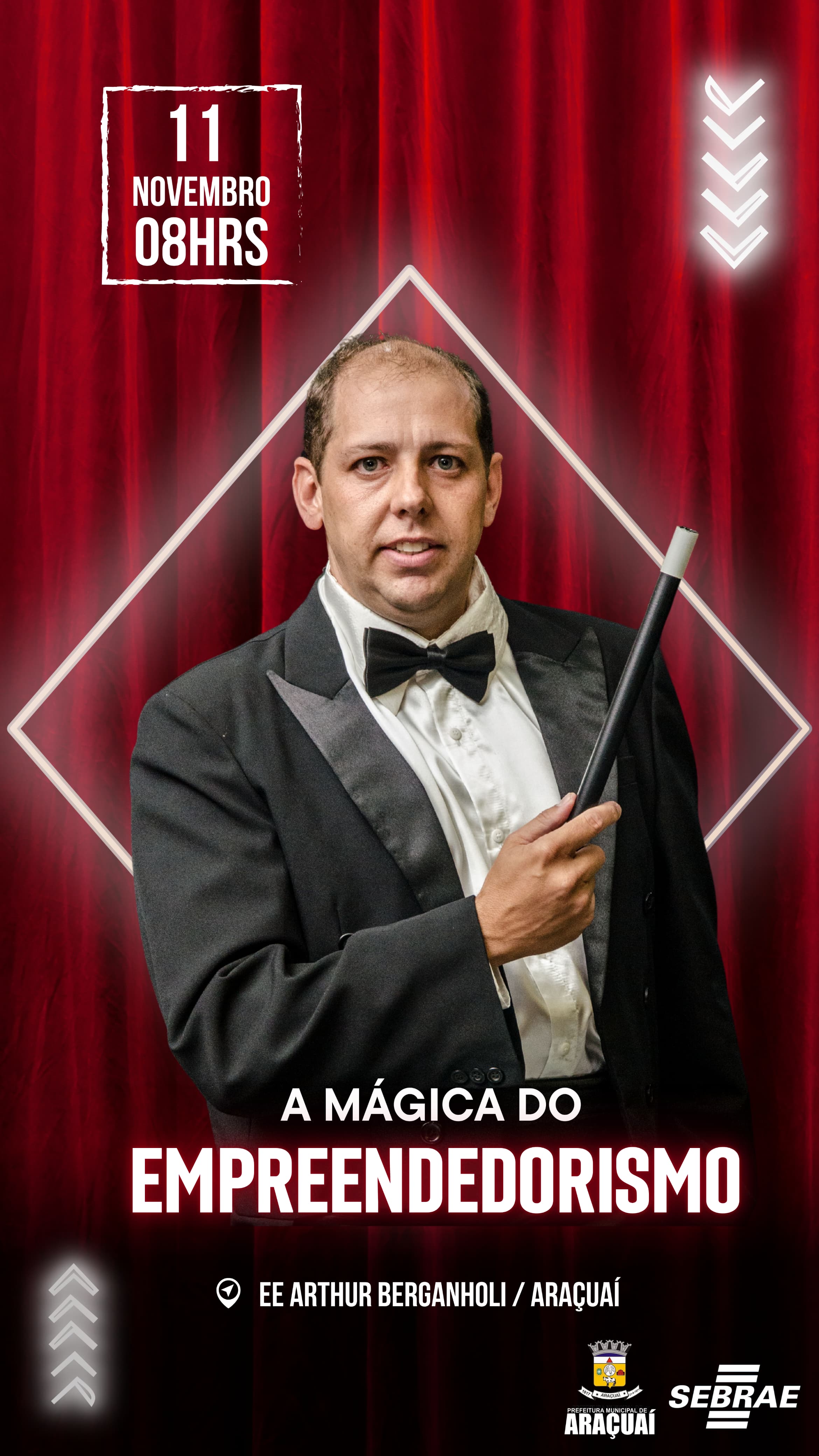 Post Palestra - A mágica do Empreendedorismo