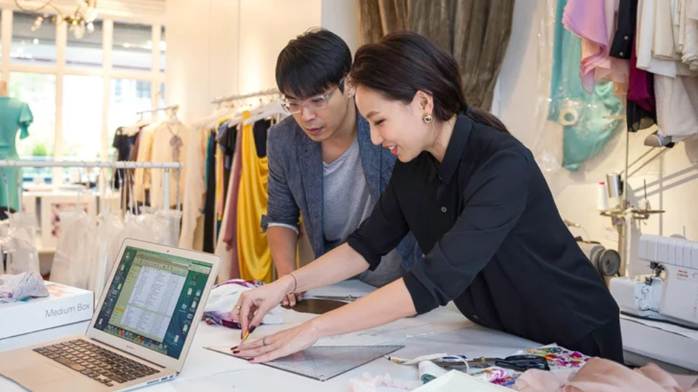 male and female tailors