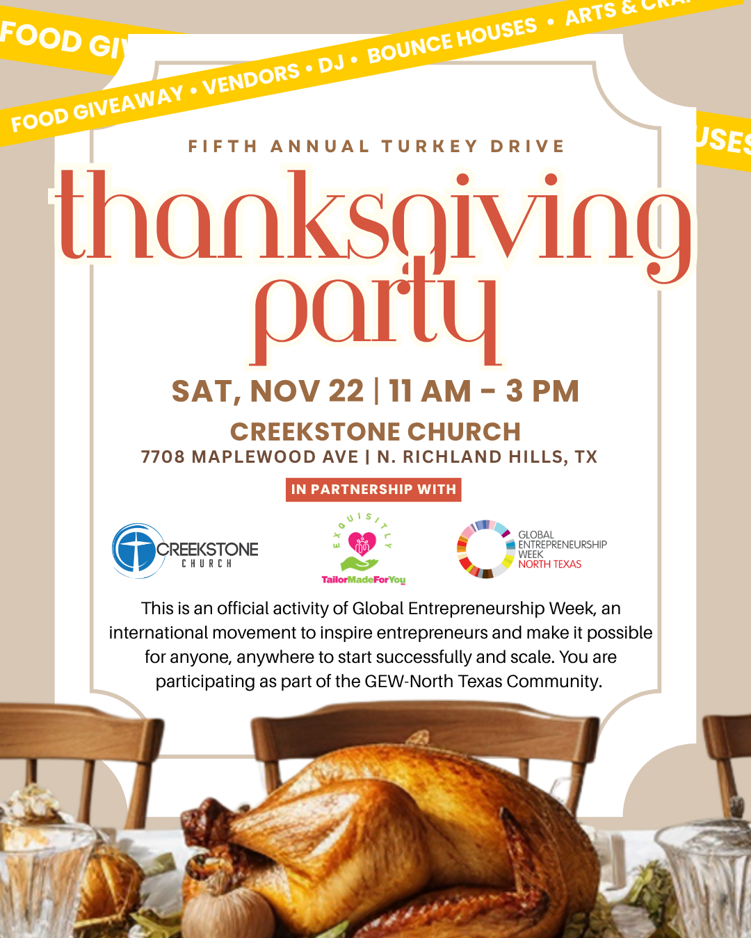 Thanksgiving Turkey Party