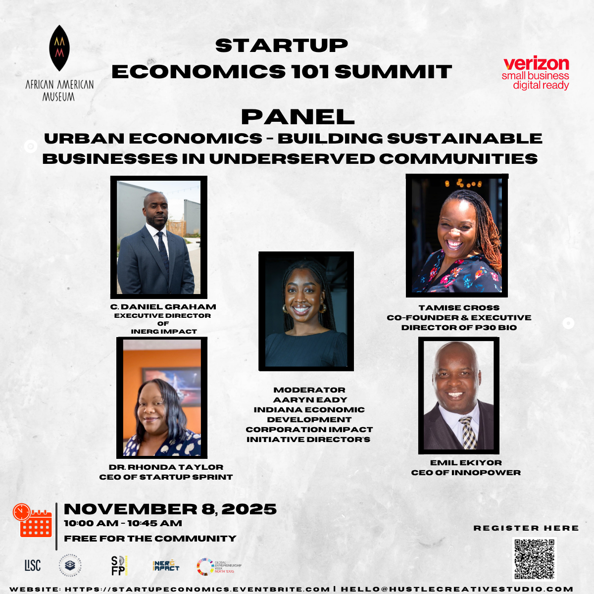 Urban Economics - Building Sustainable Businesses in Underserved Communities Panel