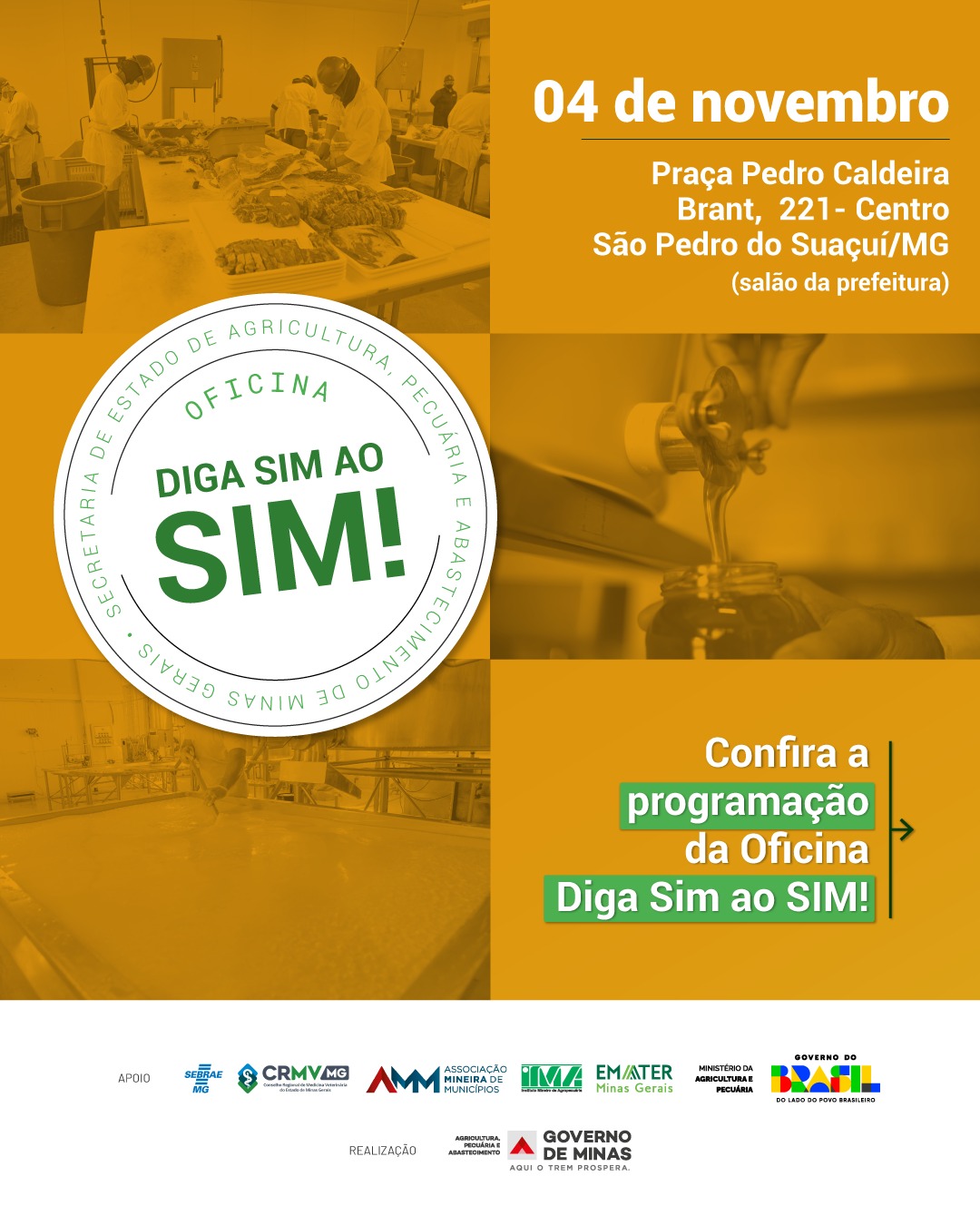SEMINÁRIO - Diga SIM ao SIM - CIDASG