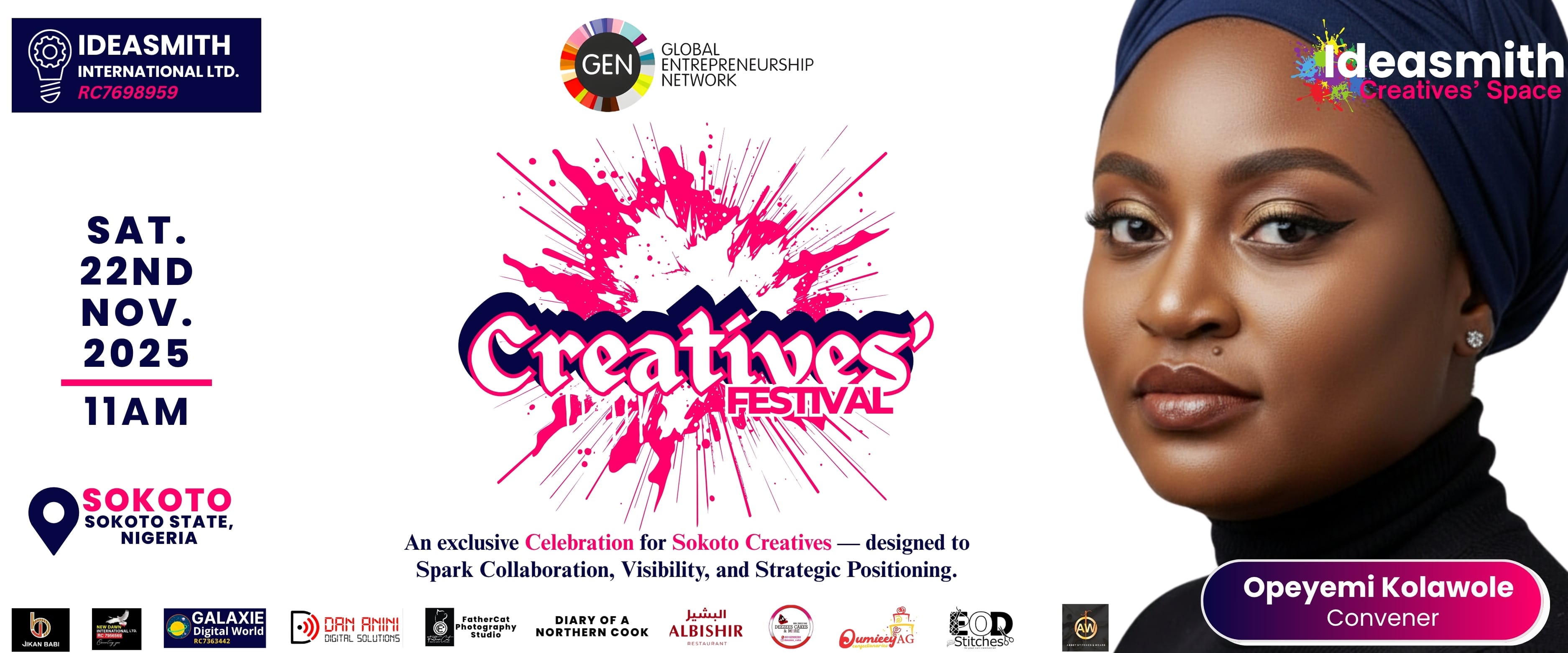 CREATIVES' FESTIVAL 2025, SOKOTO EDITION
