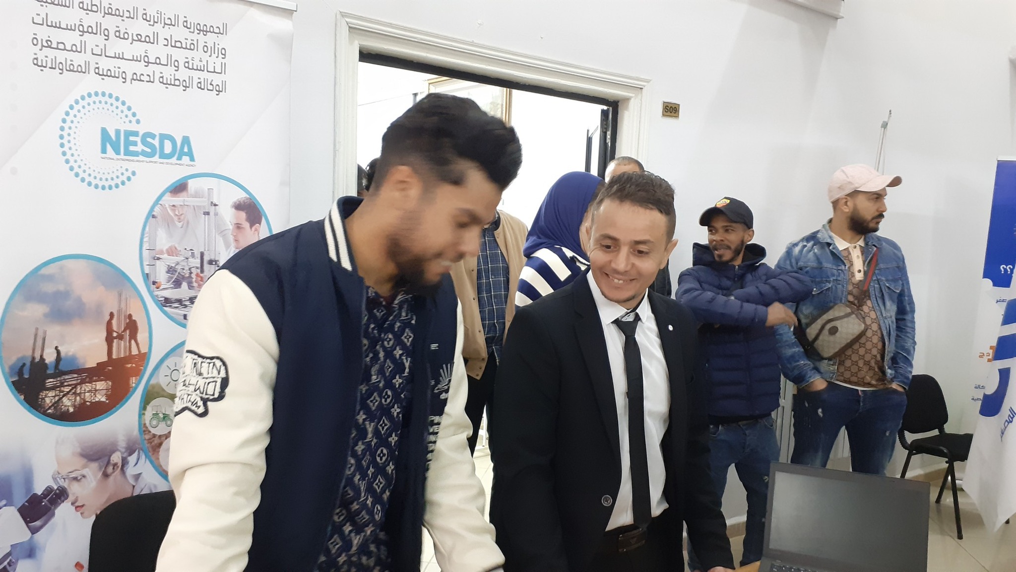 A micro-enterprise exhibition 