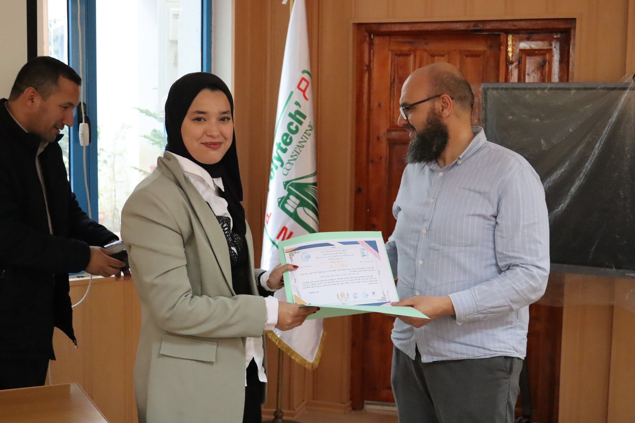 A Special Award Ceremony Honoring the Winners of the Best Innovative Project Idea and the Best Micro-Enterprise