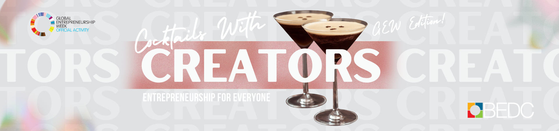 Cocktails with Creators