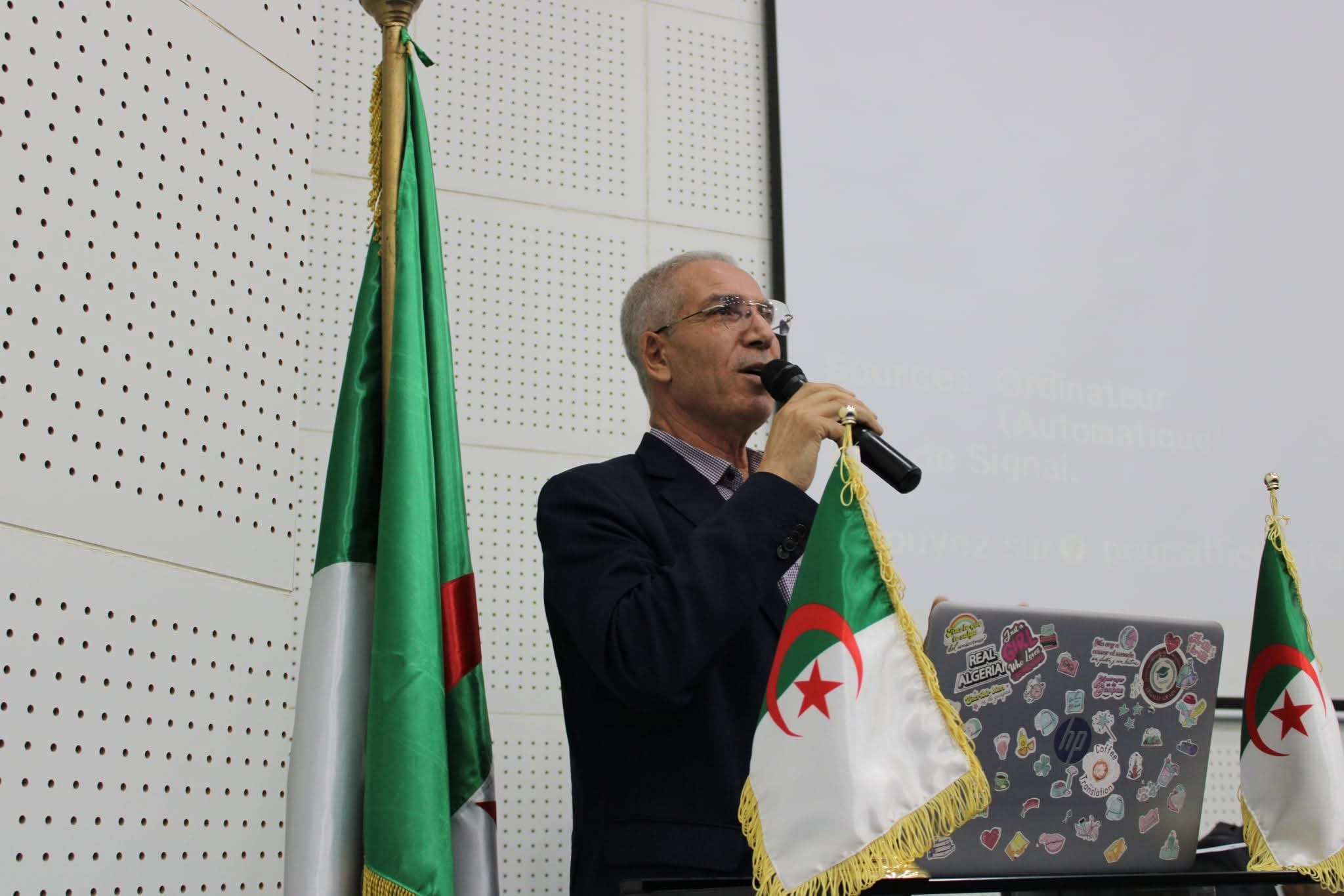 Mot d'ouverture du recteur de l'université Alger 2 Pr Said Rahmani