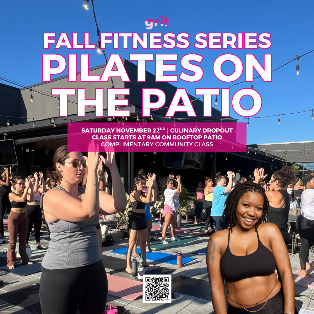 Fall Fitness Series: Pilates on the Patio x Culinary Dropout