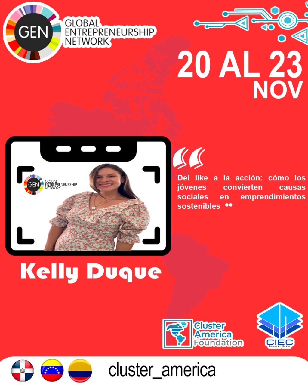 KELY DUQUE-20 DE NOVIEMBRE | 3:00 PM