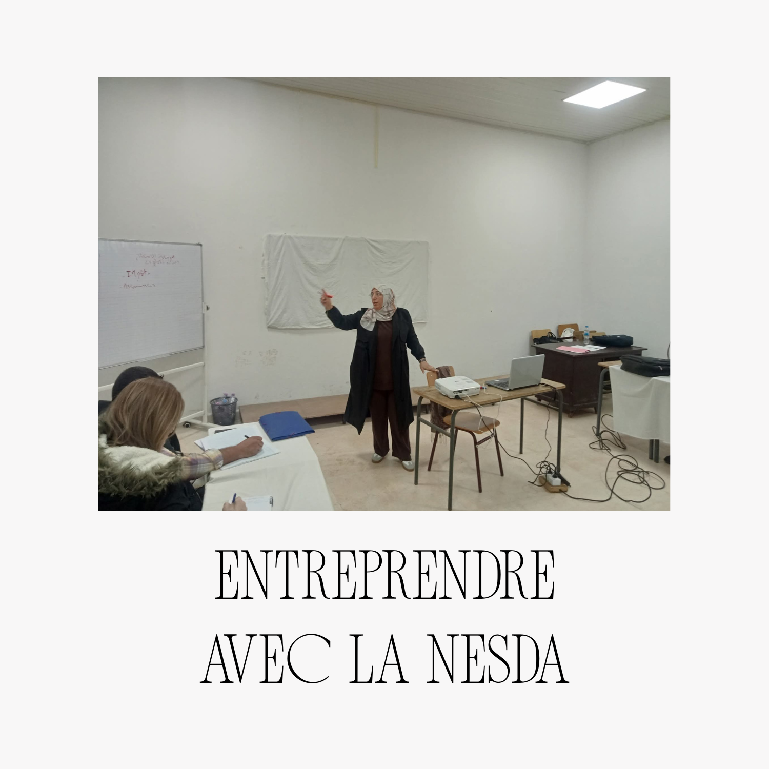 l'institut de formation professionnelle de Oued Falli.