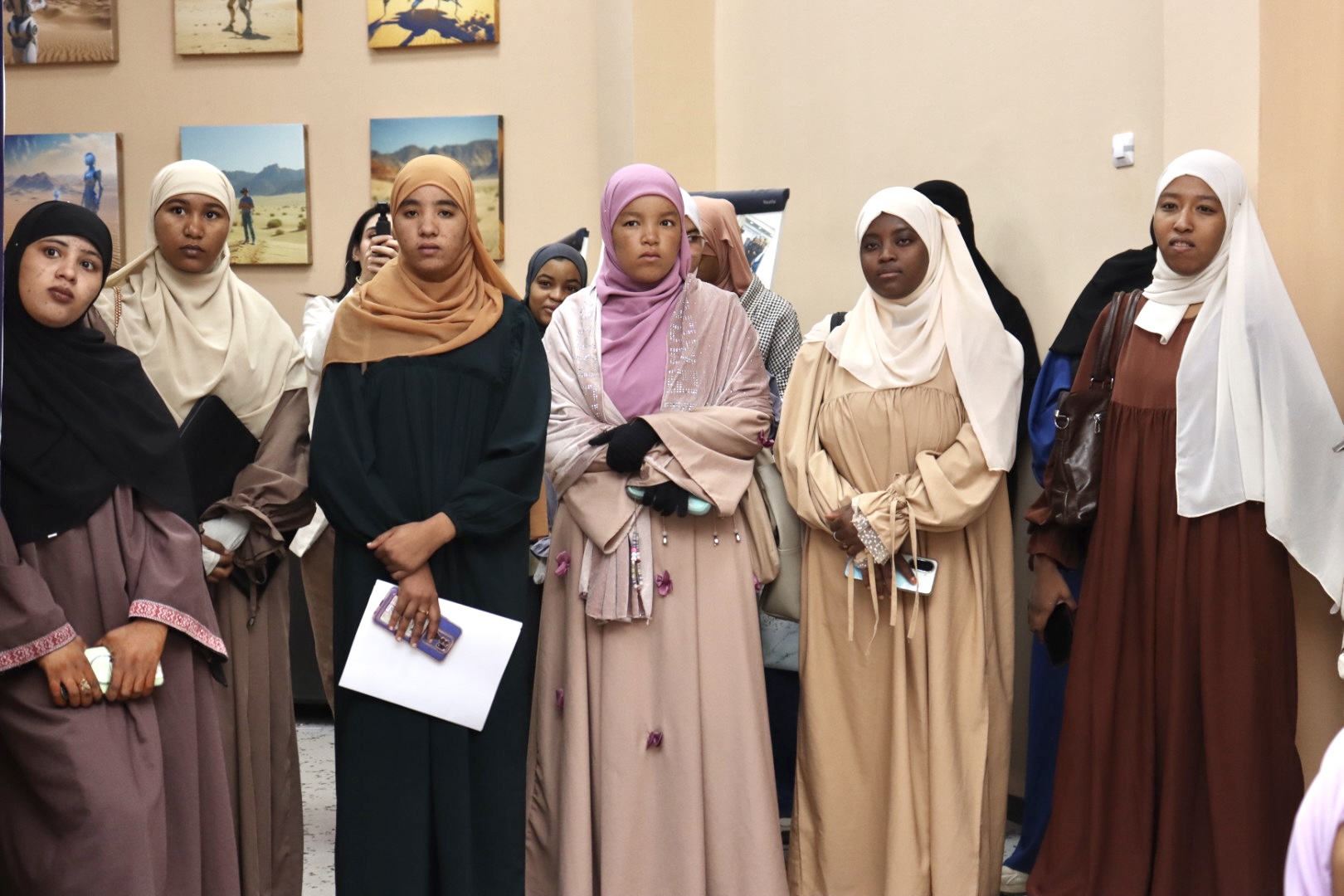 Image showing the Director of the AI House welcoming Social and Human Sciences students and introducing them to the center’s vision, activities, and innovation programs.