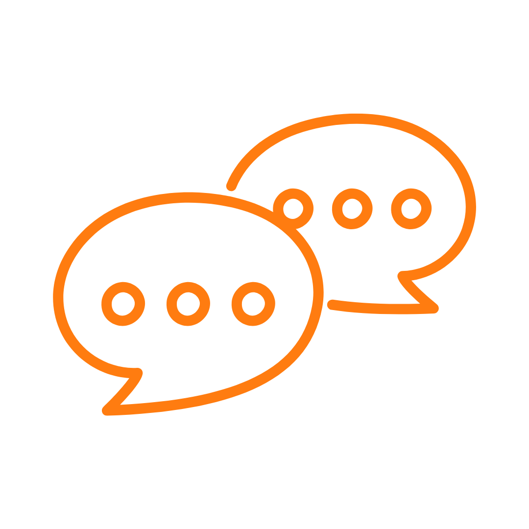 icon chat bubbles