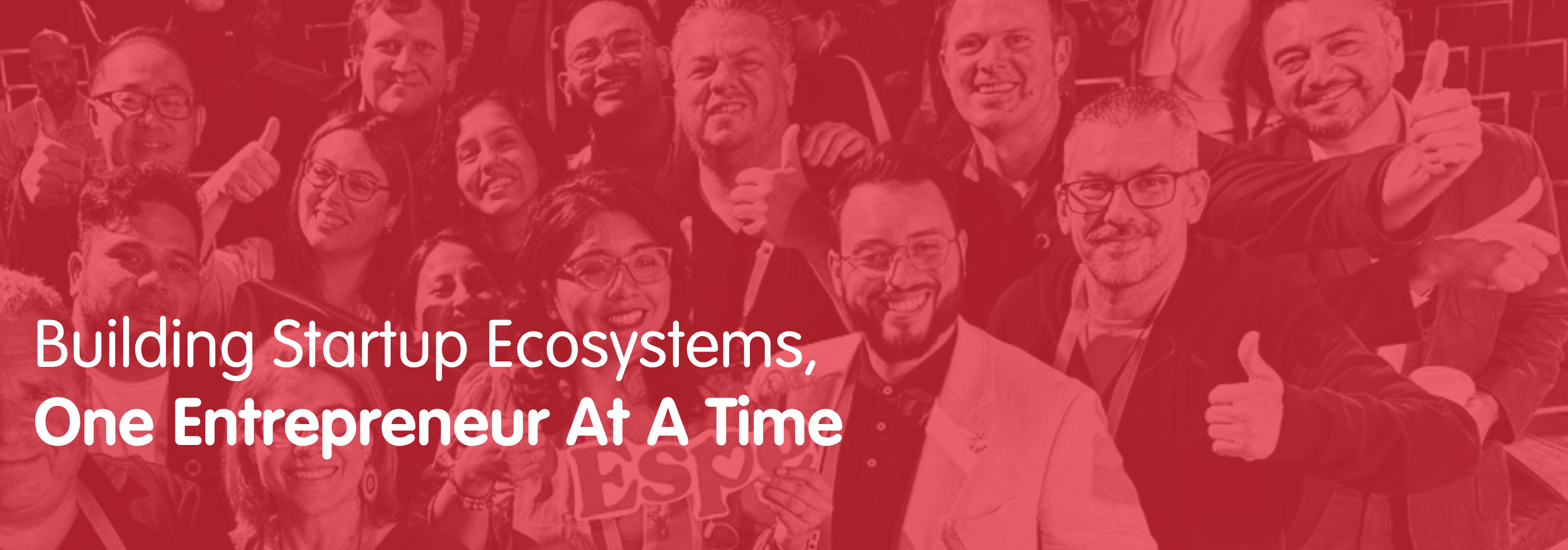 Building entrepreneurship communities, one entrepreneur at a time