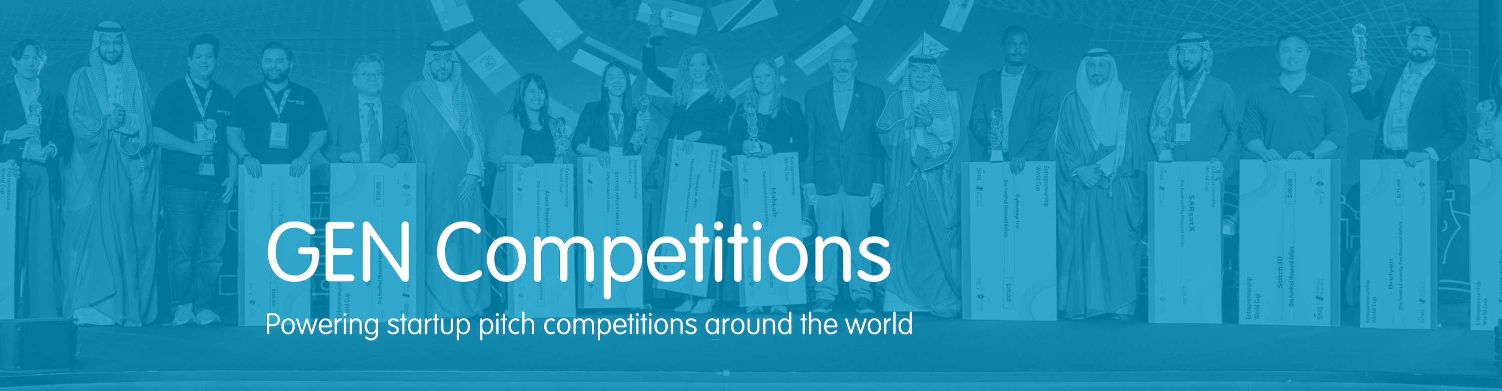 GEN Competitions; Powering startup pitch competitions around the world